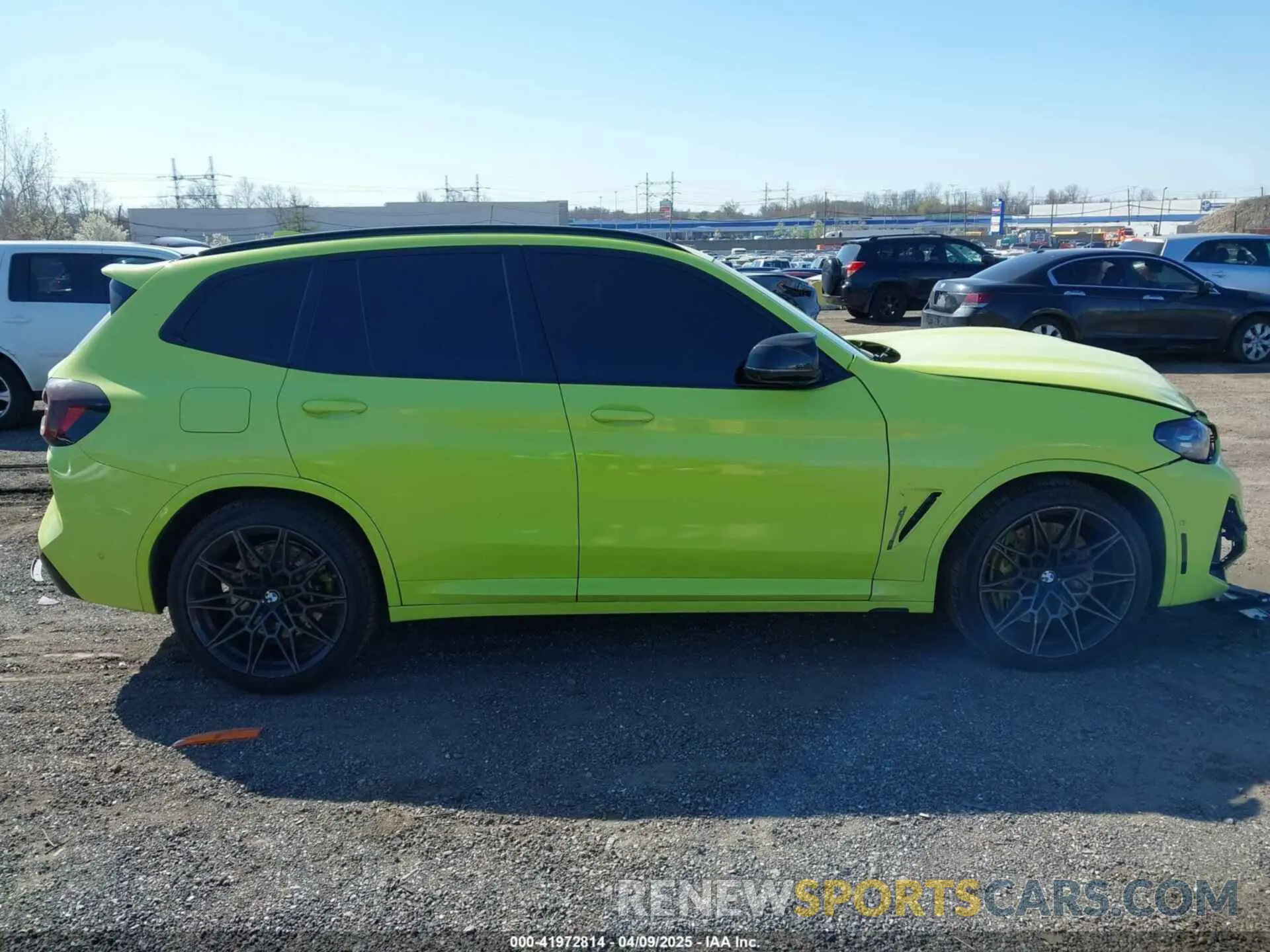 13 Photograph of a damaged car 5YM13EC03N9L12165 BMW X3 M 2022