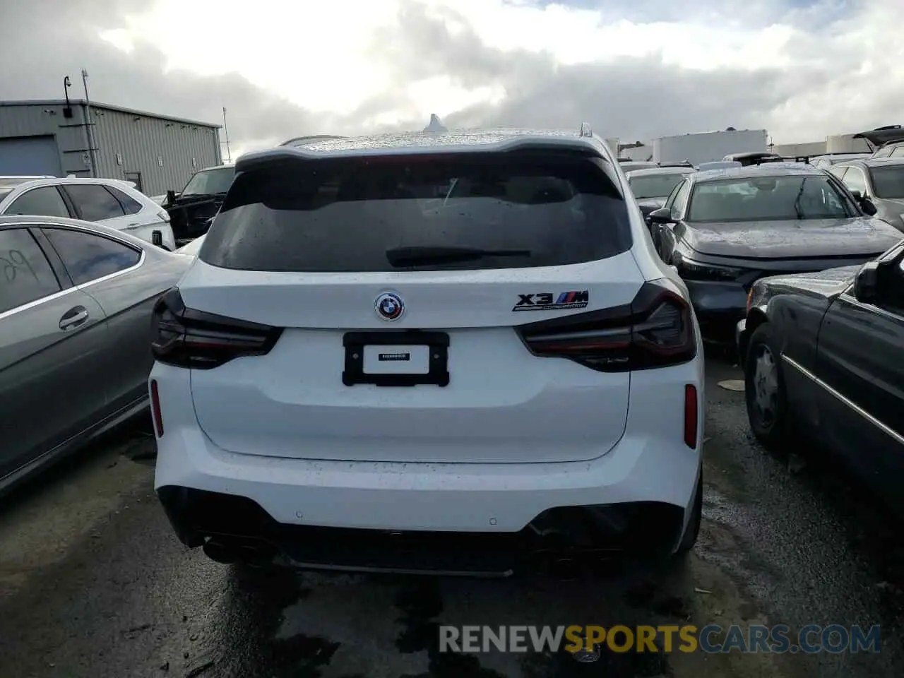 6 Фотография поврежденного автомобиля 5YM13EC08P9P39912 BMW X3 M 2023