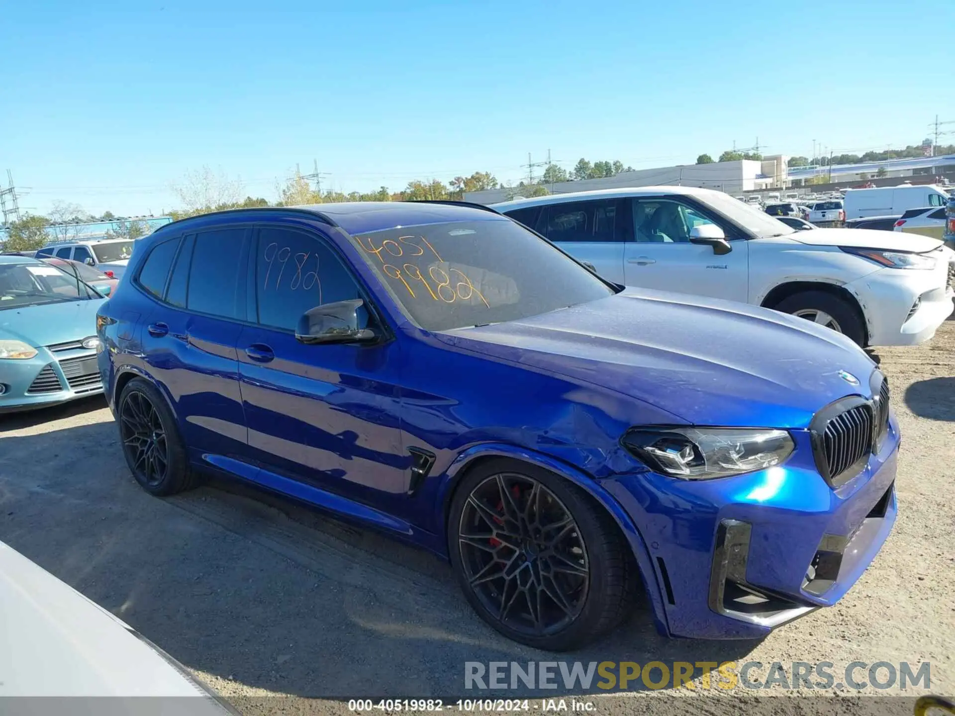 13 Фотография поврежденного автомобиля 5YM13EC0XR9W09293 BMW X3 M 2024