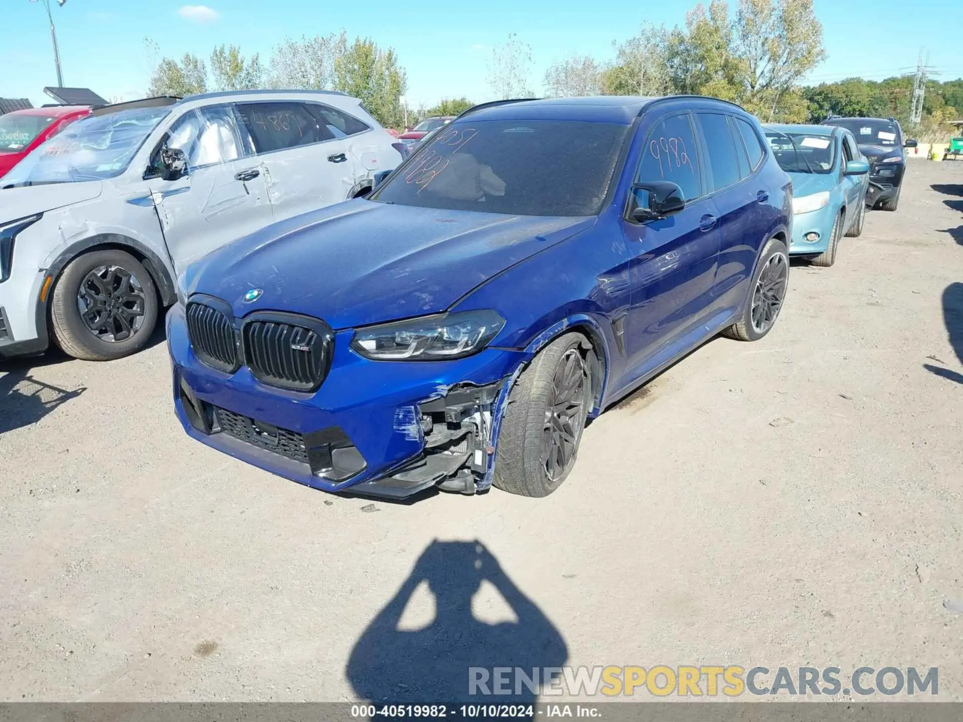 2 Фотография поврежденного автомобиля 5YM13EC0XR9W09293 BMW X3 M 2024