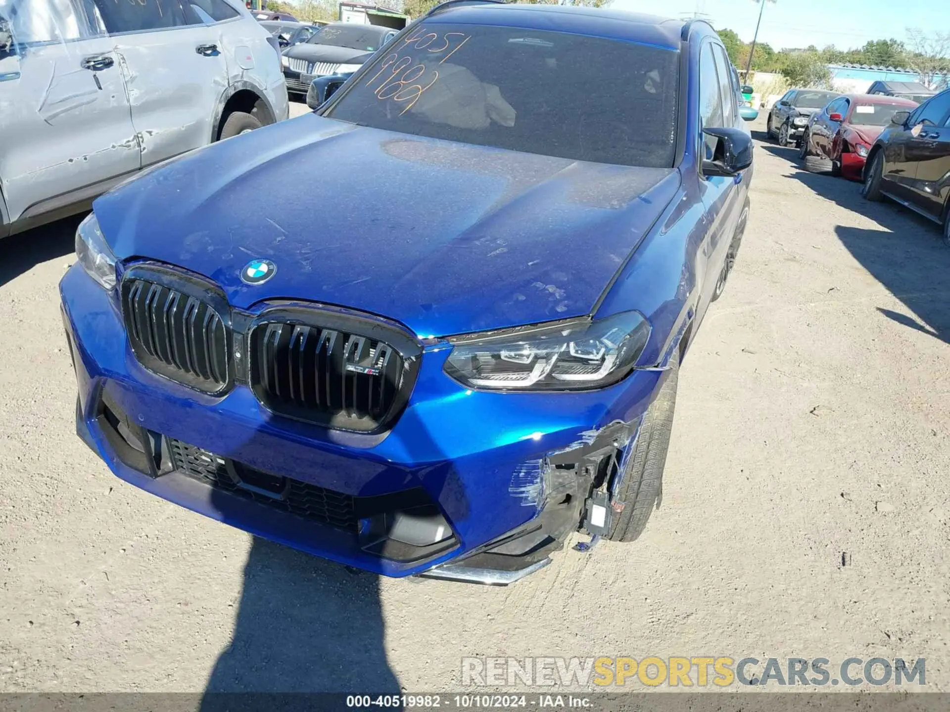 21 Фотография поврежденного автомобиля 5YM13EC0XR9W09293 BMW X3 M 2024