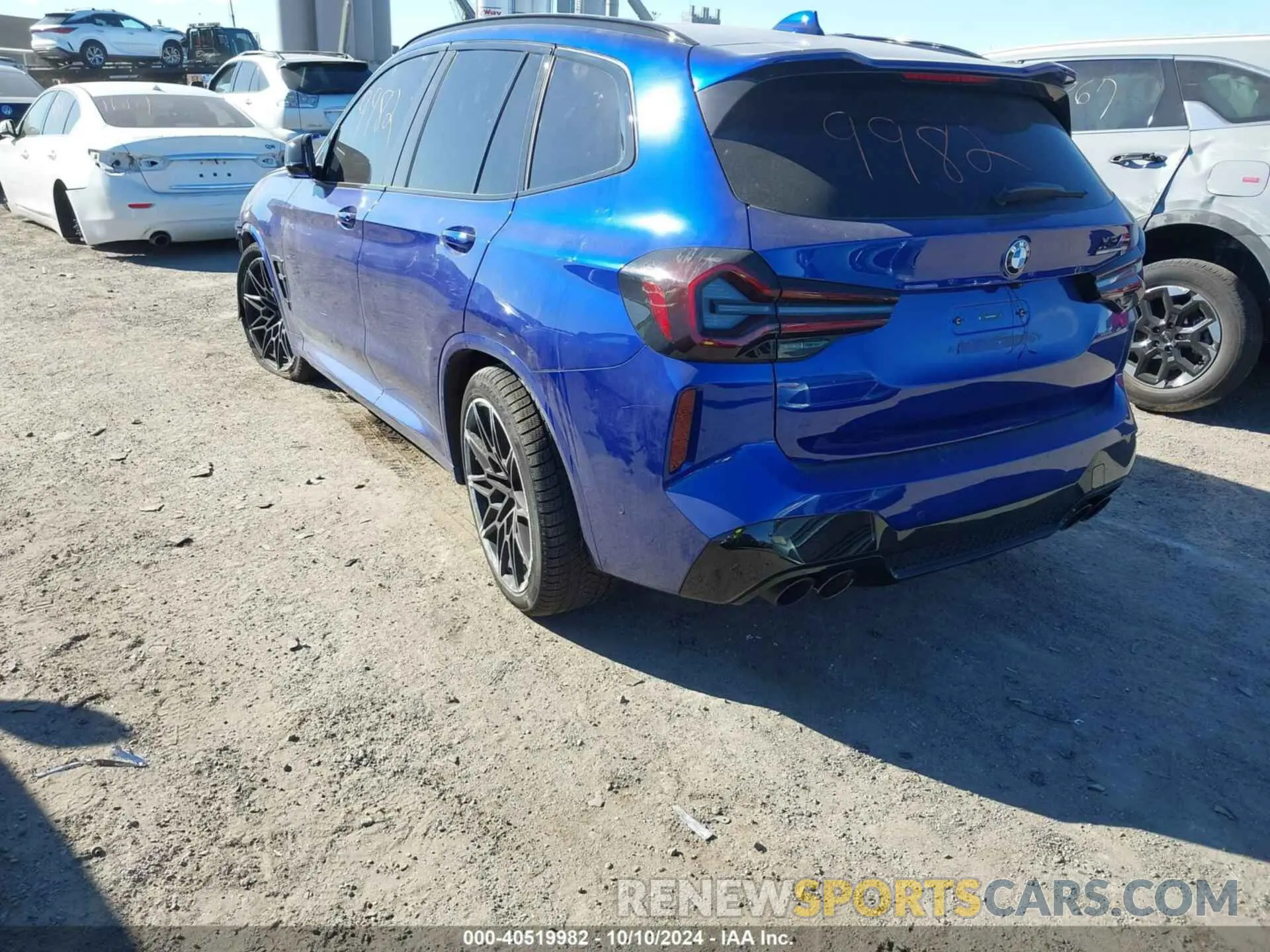 3 Фотография поврежденного автомобиля 5YM13EC0XR9W09293 BMW X3 M 2024