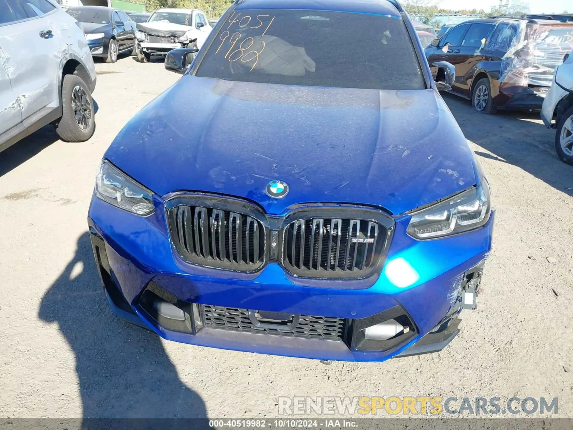 6 Фотография поврежденного автомобиля 5YM13EC0XR9W09293 BMW X3 M 2024