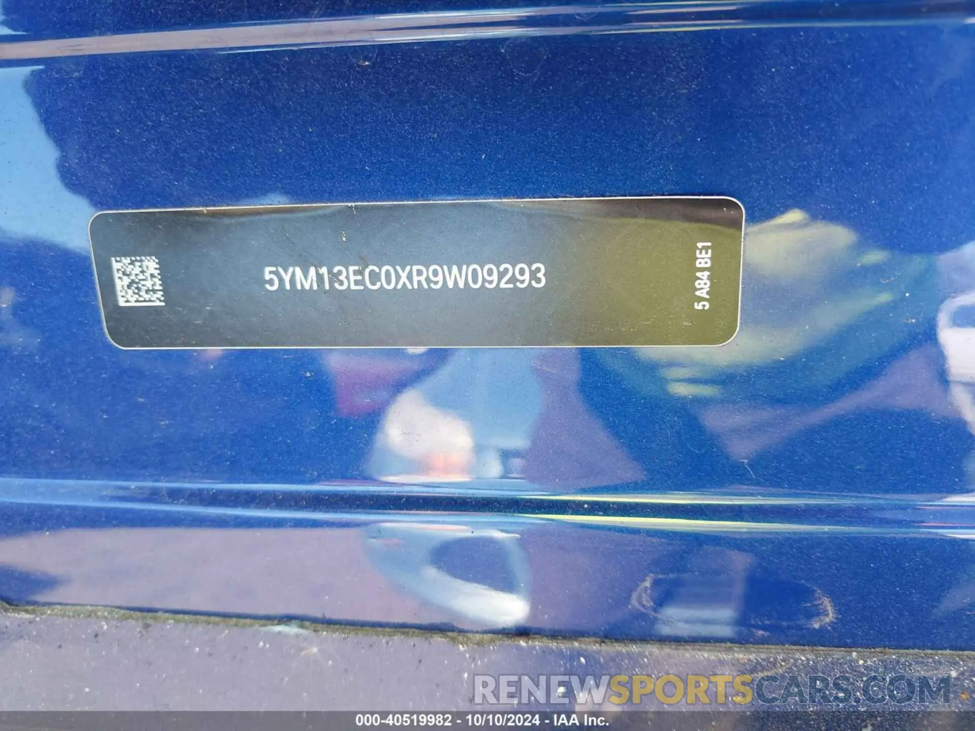 9 Фотография поврежденного автомобиля 5YM13EC0XR9W09293 BMW X3 M 2024