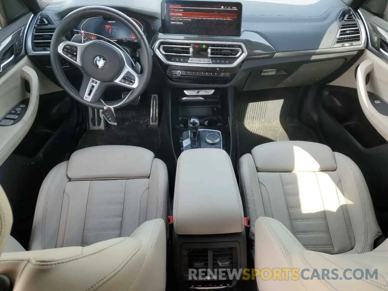 8 Photograph of a damaged car 5UX83DP01N9J87712 BMW X3 M40I 2022