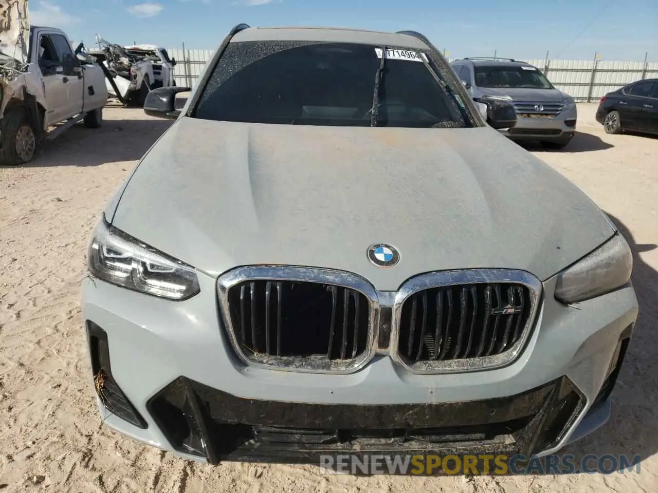 5 Photograph of a damaged car 5UX83DP01N9L87327 BMW X3 M40I 2022