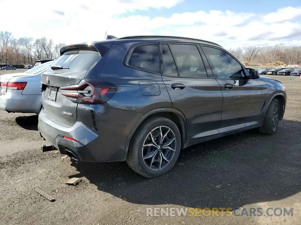 3 Photograph of a damaged car 5UX83DP02N9K18935 BMW X3 M40I 2022