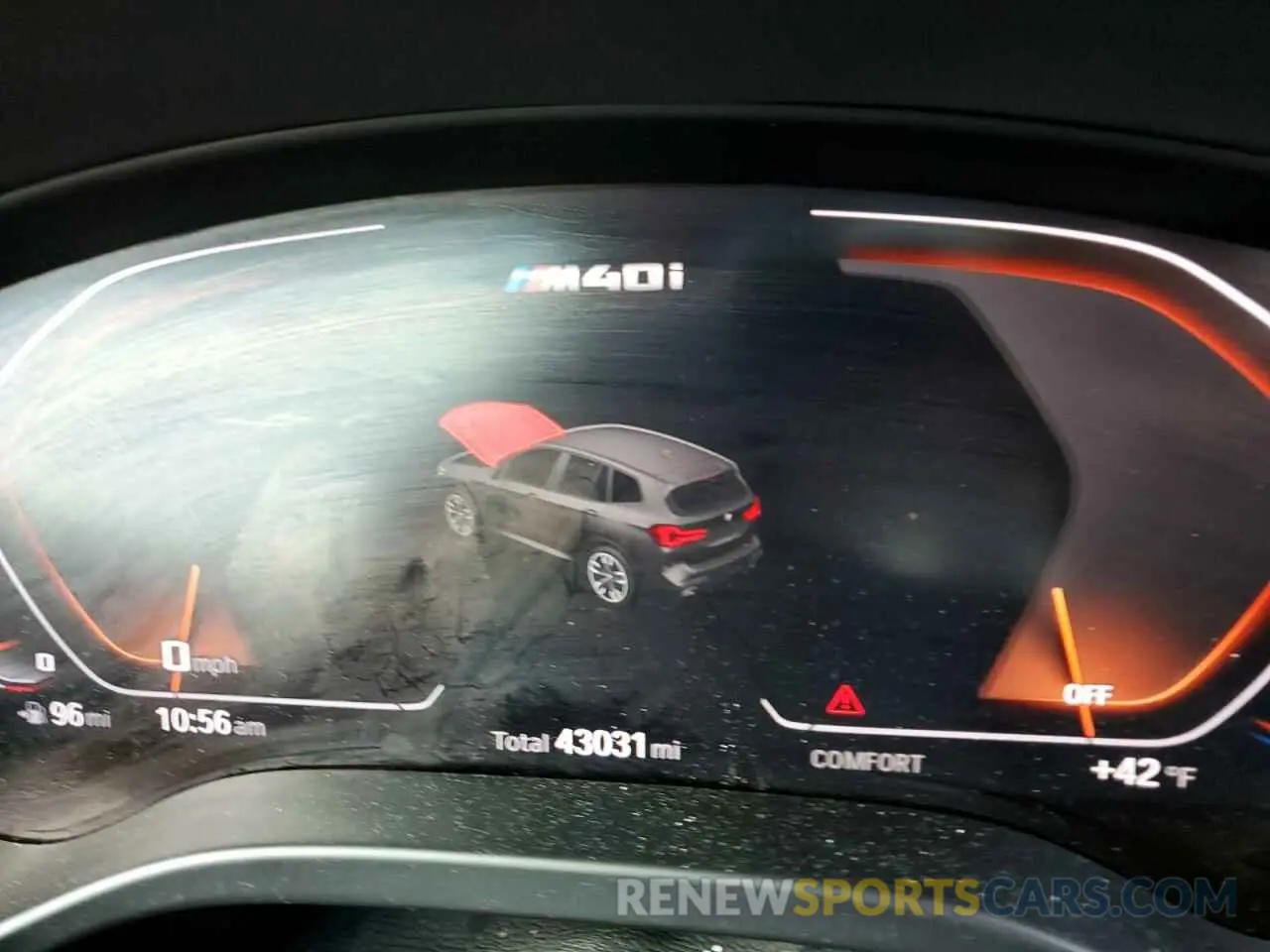 9 Photograph of a damaged car 5UX83DP02N9K18935 BMW X3 M40I 2022