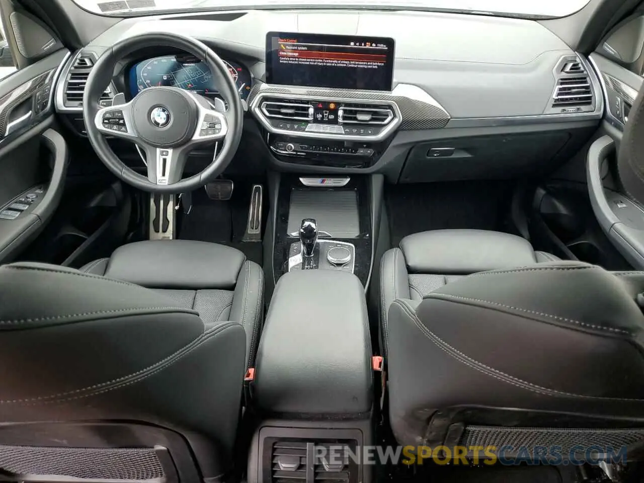 8 Photograph of a damaged car 5UX83DP04N9K80160 BMW X3 M40I 2022