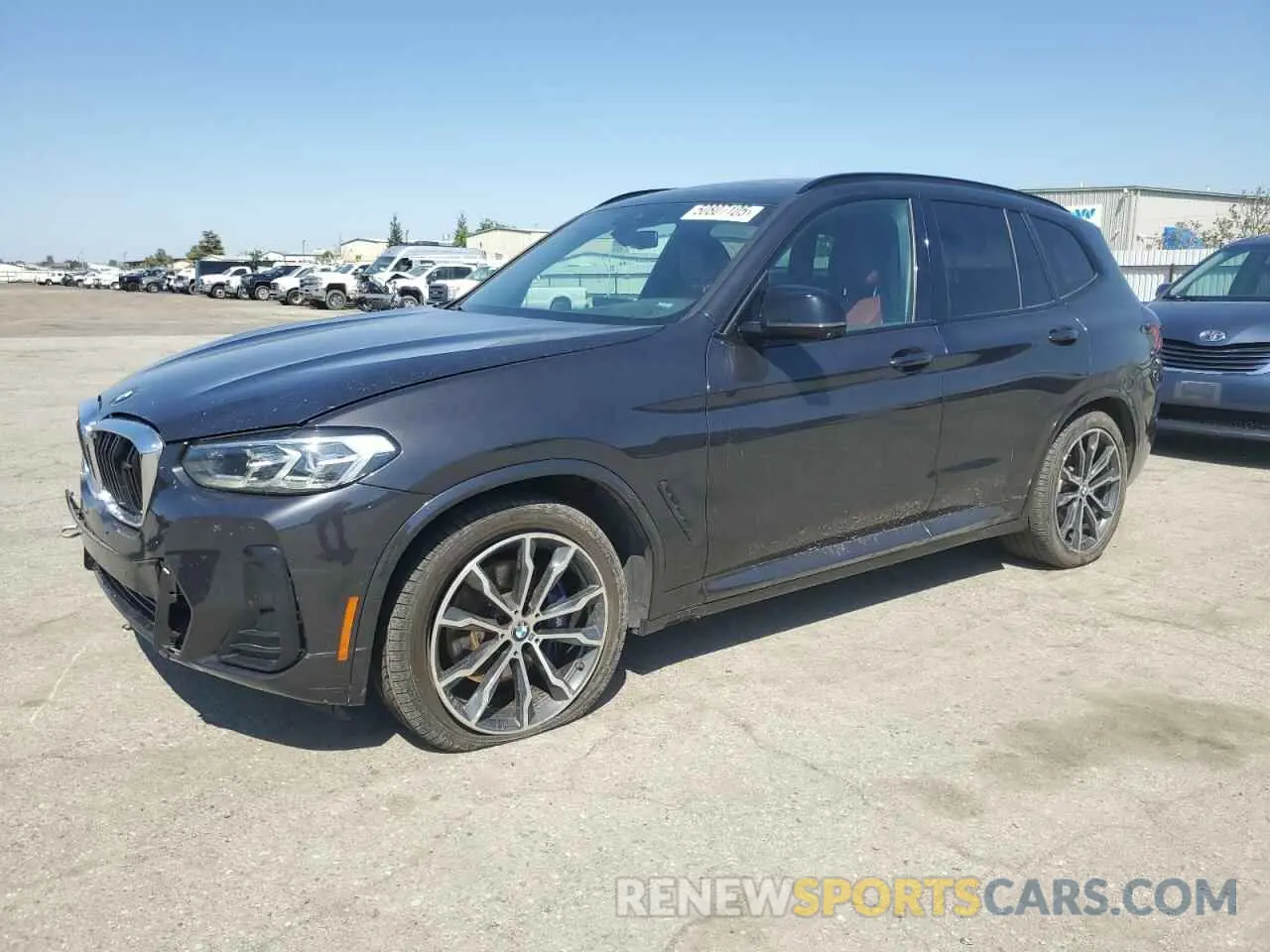1 Фотография поврежденного автомобиля 5UX83DP06N9J37372 BMW X3 M40I 2022