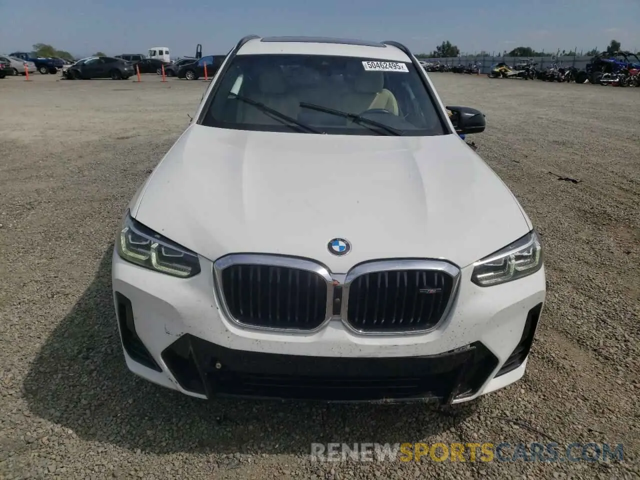 5 Photograph of a damaged car 5UX83DP06N9K19229 BMW X3 M40I 2022