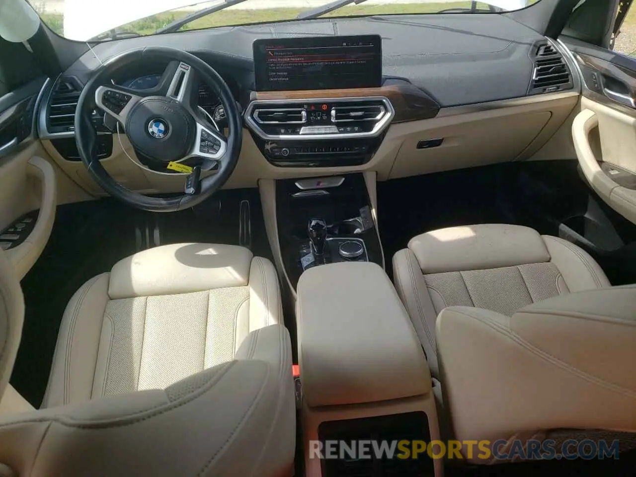 8 Photograph of a damaged car 5UX83DP06N9K19229 BMW X3 M40I 2022