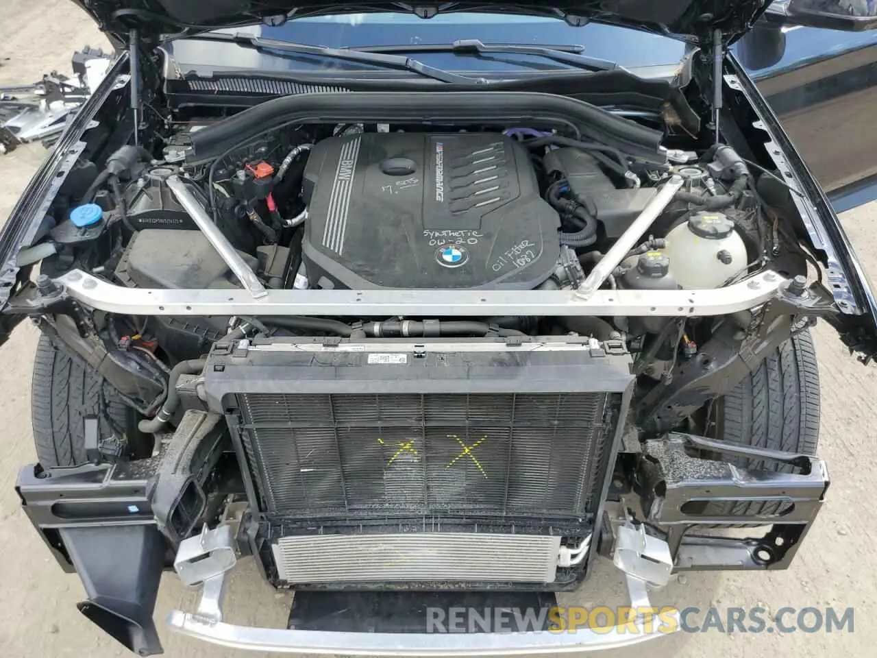 12 Фотография поврежденного автомобиля 5UX83DP08N9J26325 BMW X3 M40I 2022