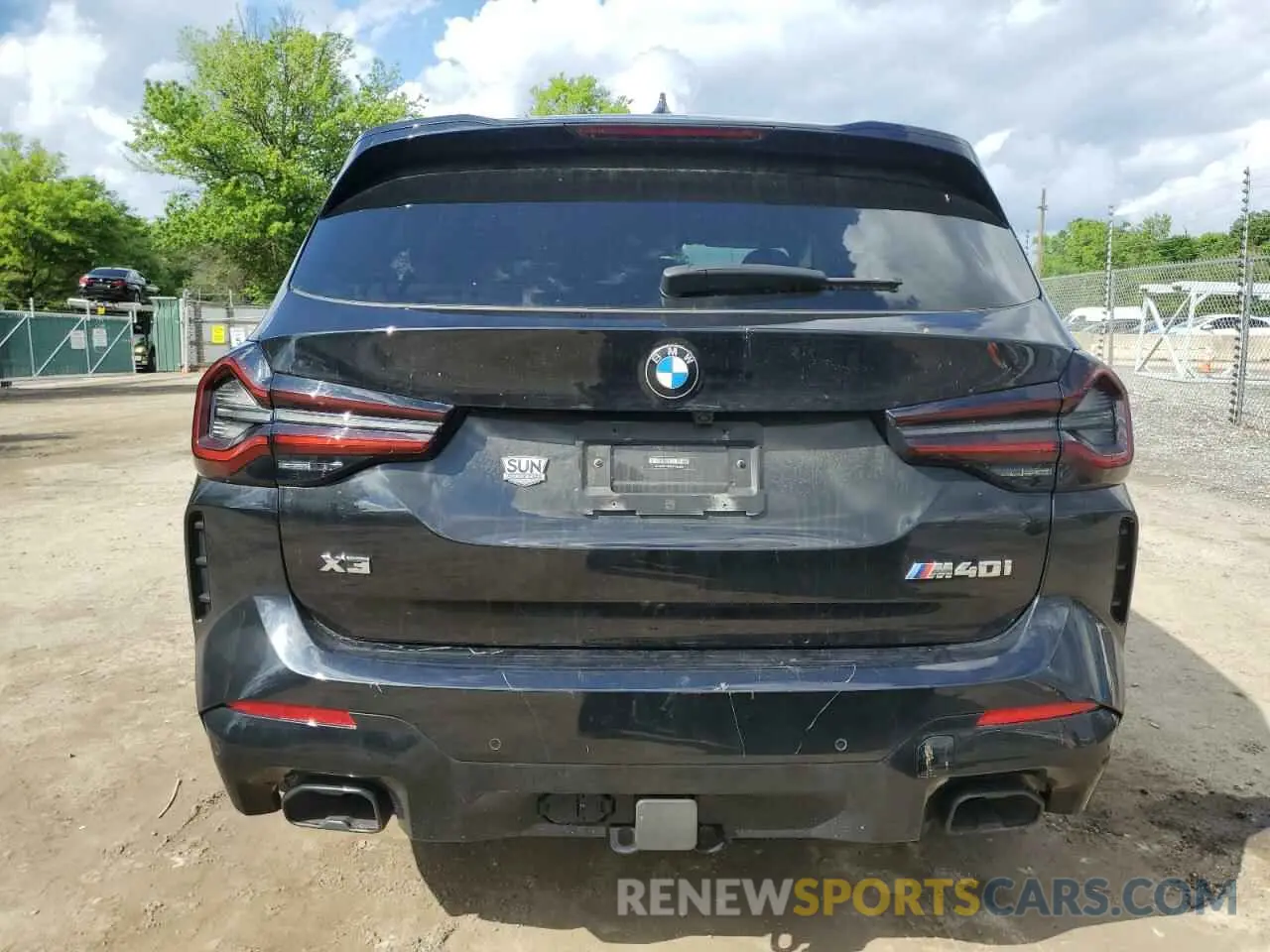 6 Фотография поврежденного автомобиля 5UX83DP08N9J26325 BMW X3 M40I 2022