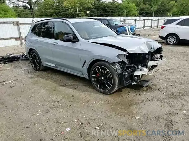 15 Photograph of a damaged car 5UX83DP09N9J74884 BMW X3 M40I 2022