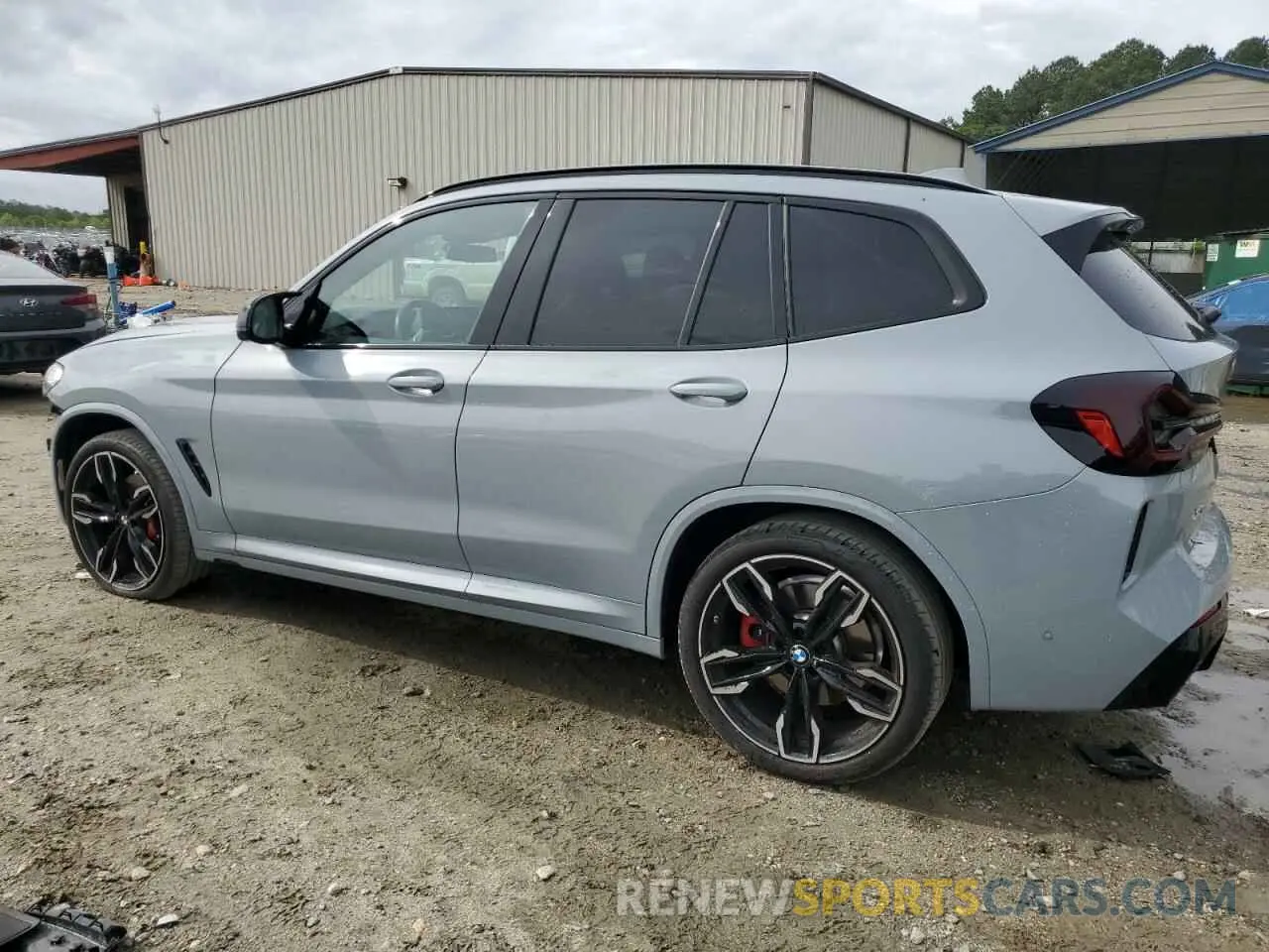 2 Photograph of a damaged car 5UX83DP09N9J74884 BMW X3 M40I 2022