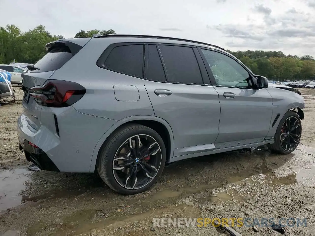 3 Photograph of a damaged car 5UX83DP09N9J74884 BMW X3 M40I 2022