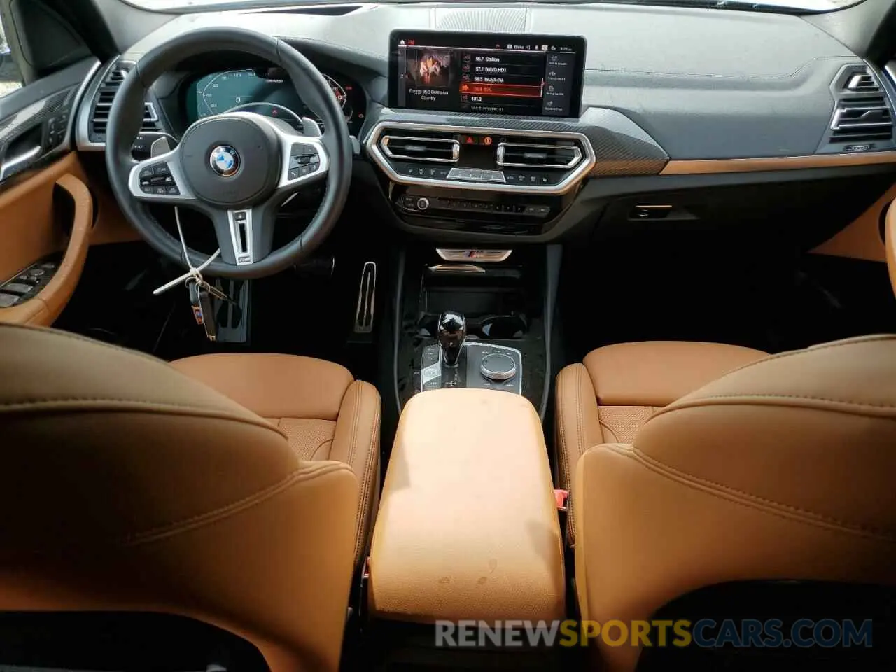 8 Photograph of a damaged car 5UX83DP09N9J74884 BMW X3 M40I 2022
