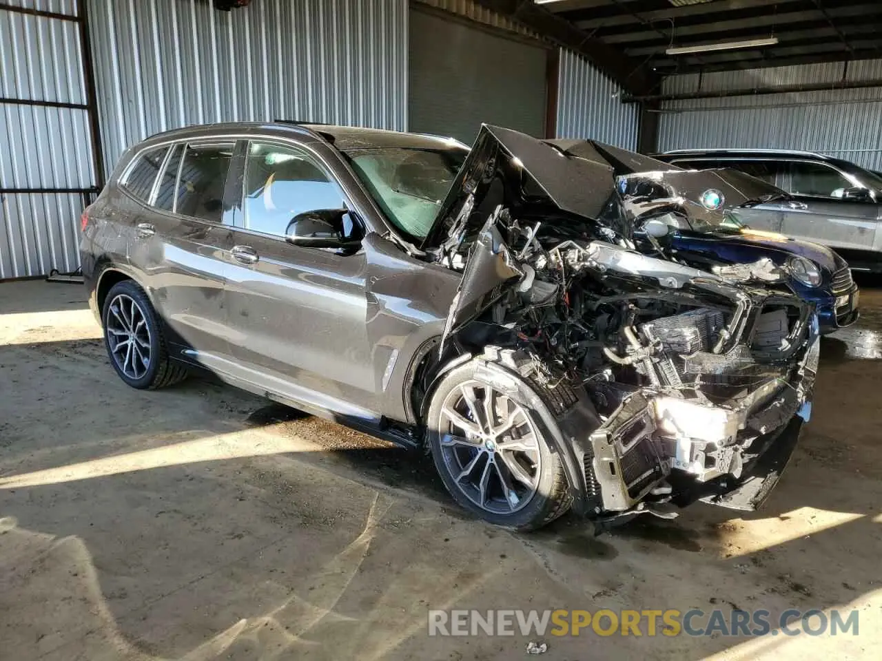 4 Photograph of a damaged car 5UX83DP0XN9J61965 BMW X3 M40I 2022