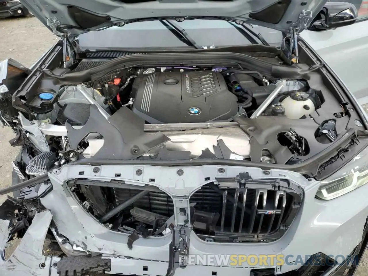 12 Photograph of a damaged car 5UX83DP01R9W43956 BMW X3 M40I 2024