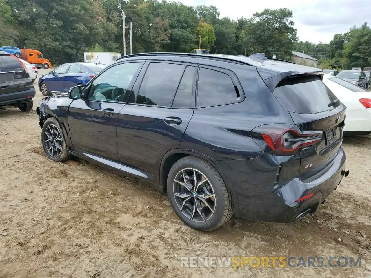 2 Фотография поврежденного автомобиля 5UX83DP01R9X06473 BMW X3 M40I 2024