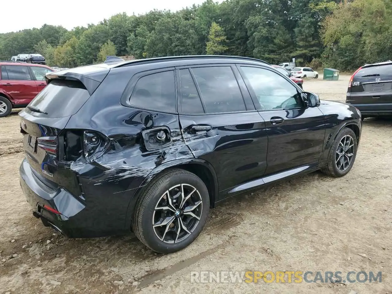 3 Фотография поврежденного автомобиля 5UX83DP01R9X06473 BMW X3 M40I 2024