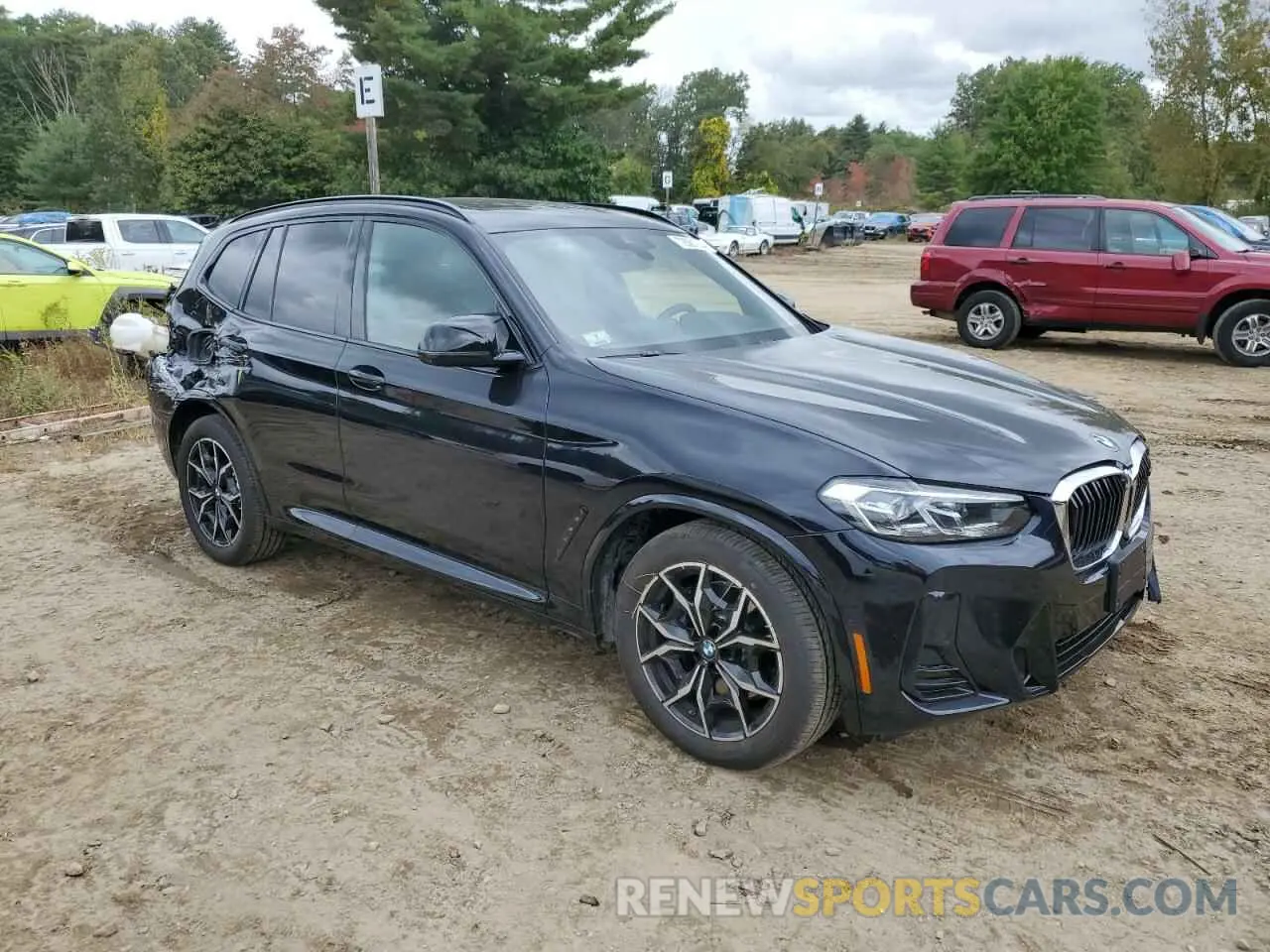 4 Фотография поврежденного автомобиля 5UX83DP01R9X06473 BMW X3 M40I 2024