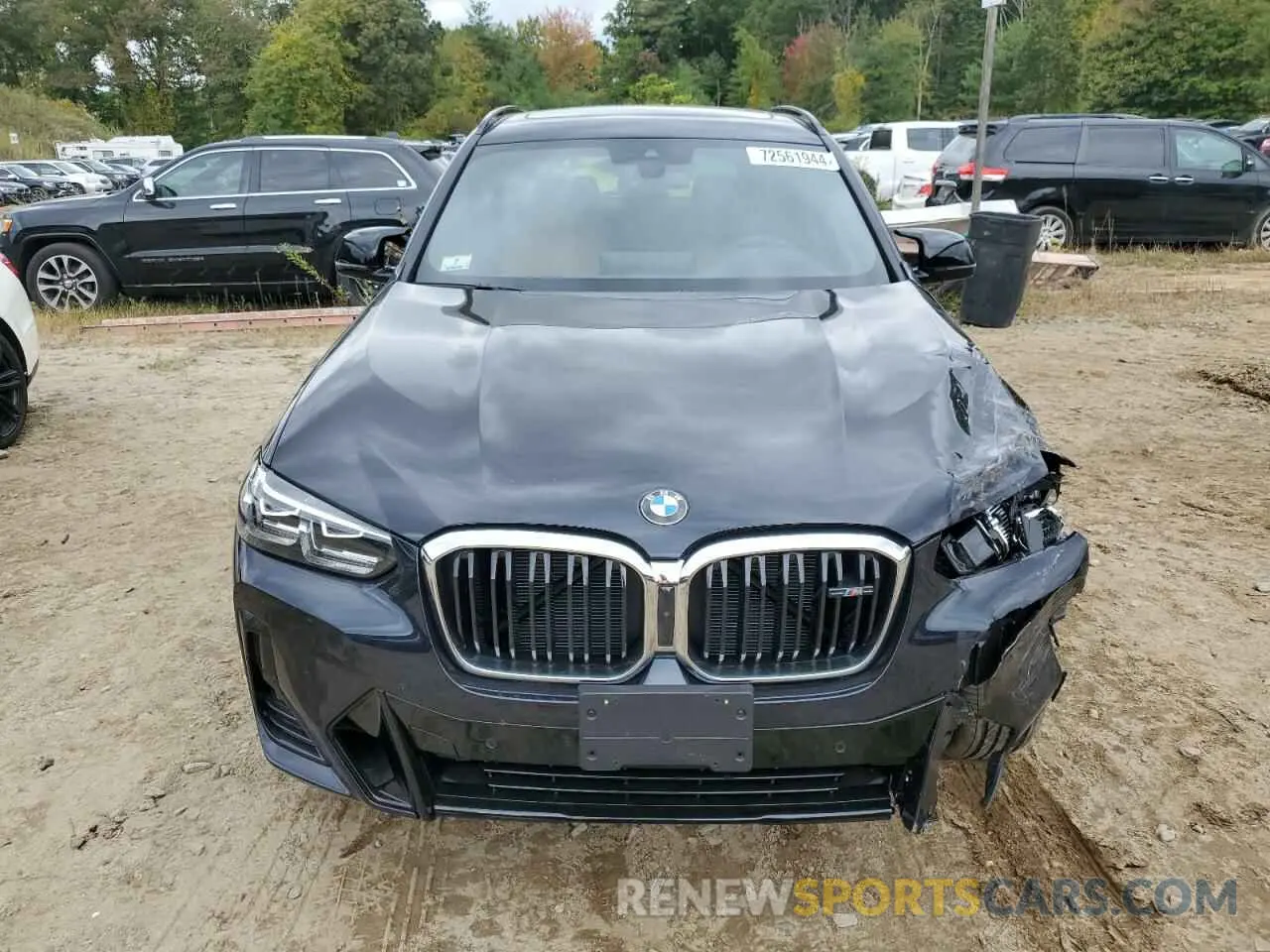 5 Фотография поврежденного автомобиля 5UX83DP01R9X06473 BMW X3 M40I 2024