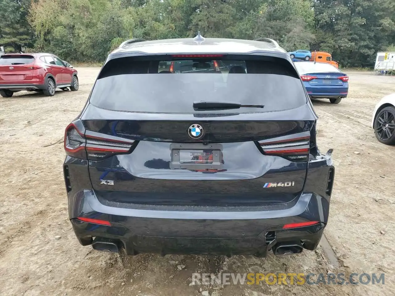 6 Фотография поврежденного автомобиля 5UX83DP01R9X06473 BMW X3 M40I 2024