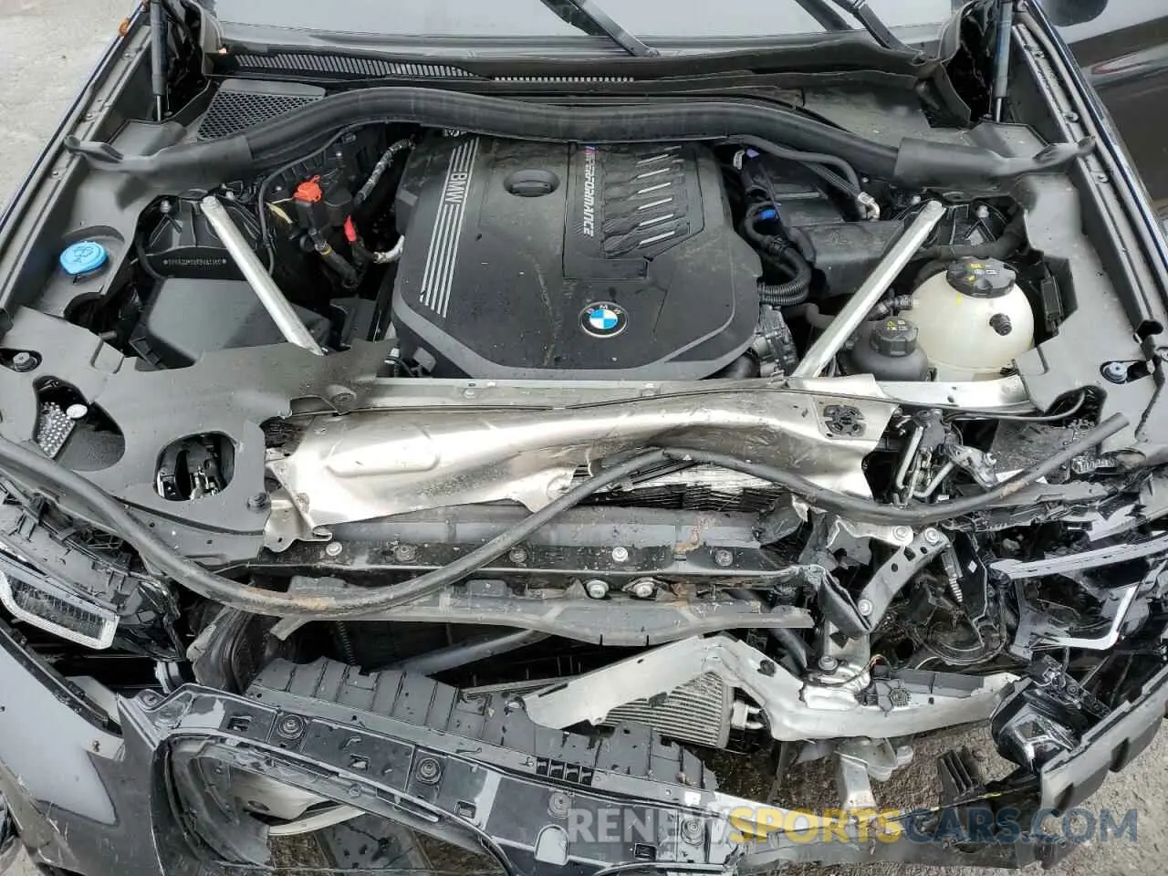 14 Photograph of a damaged car 5UX83DP05R9V62300 BMW X3 M40I 2024