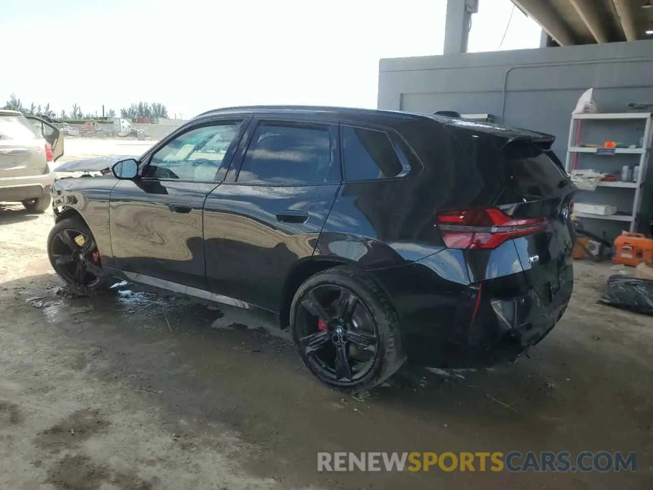 2 Photograph of a damaged car 5UX73GP05S9010217 BMW X3 M50 2025