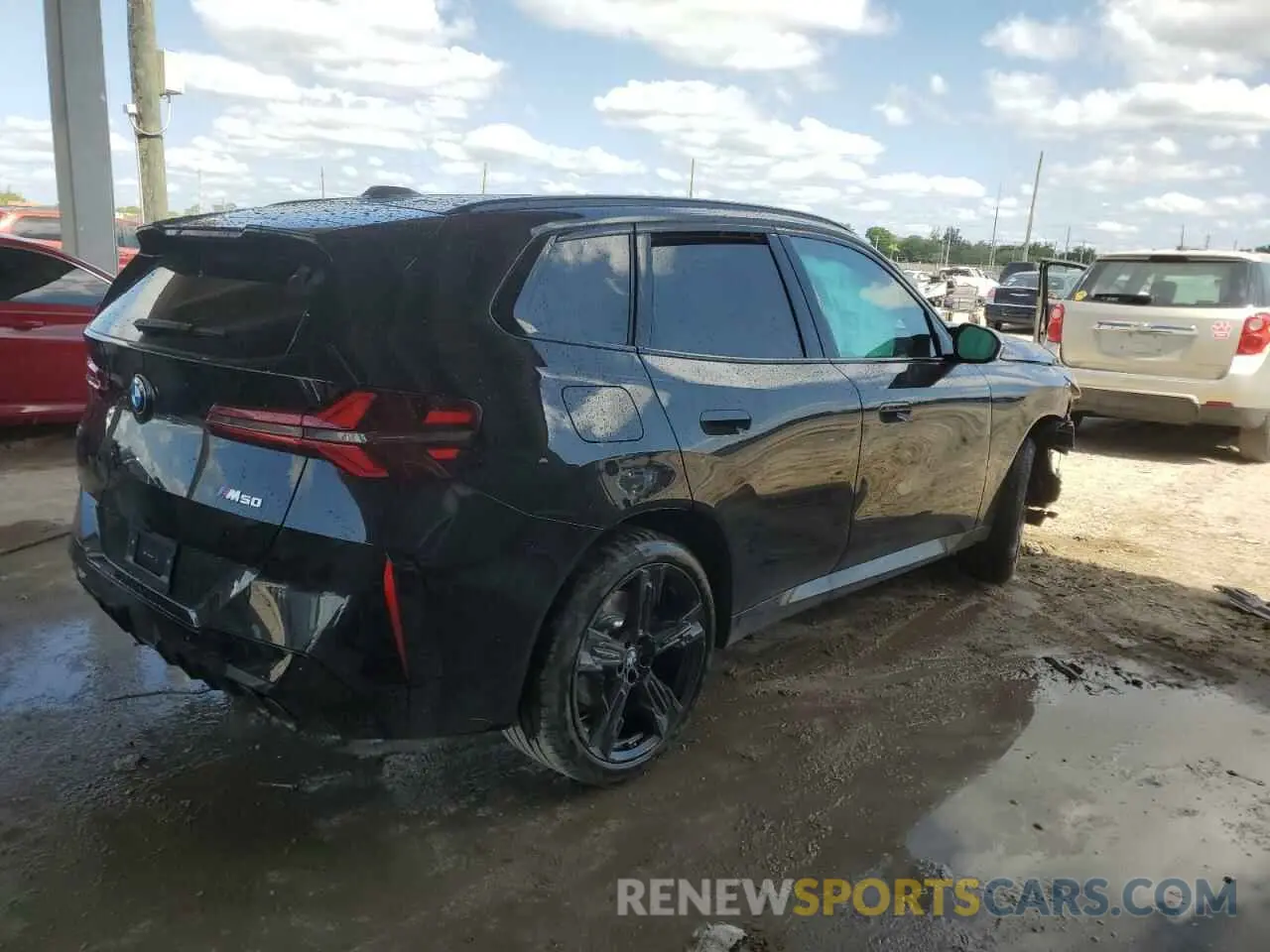 3 Photograph of a damaged car 5UX73GP05S9010217 BMW X3 M50 2025