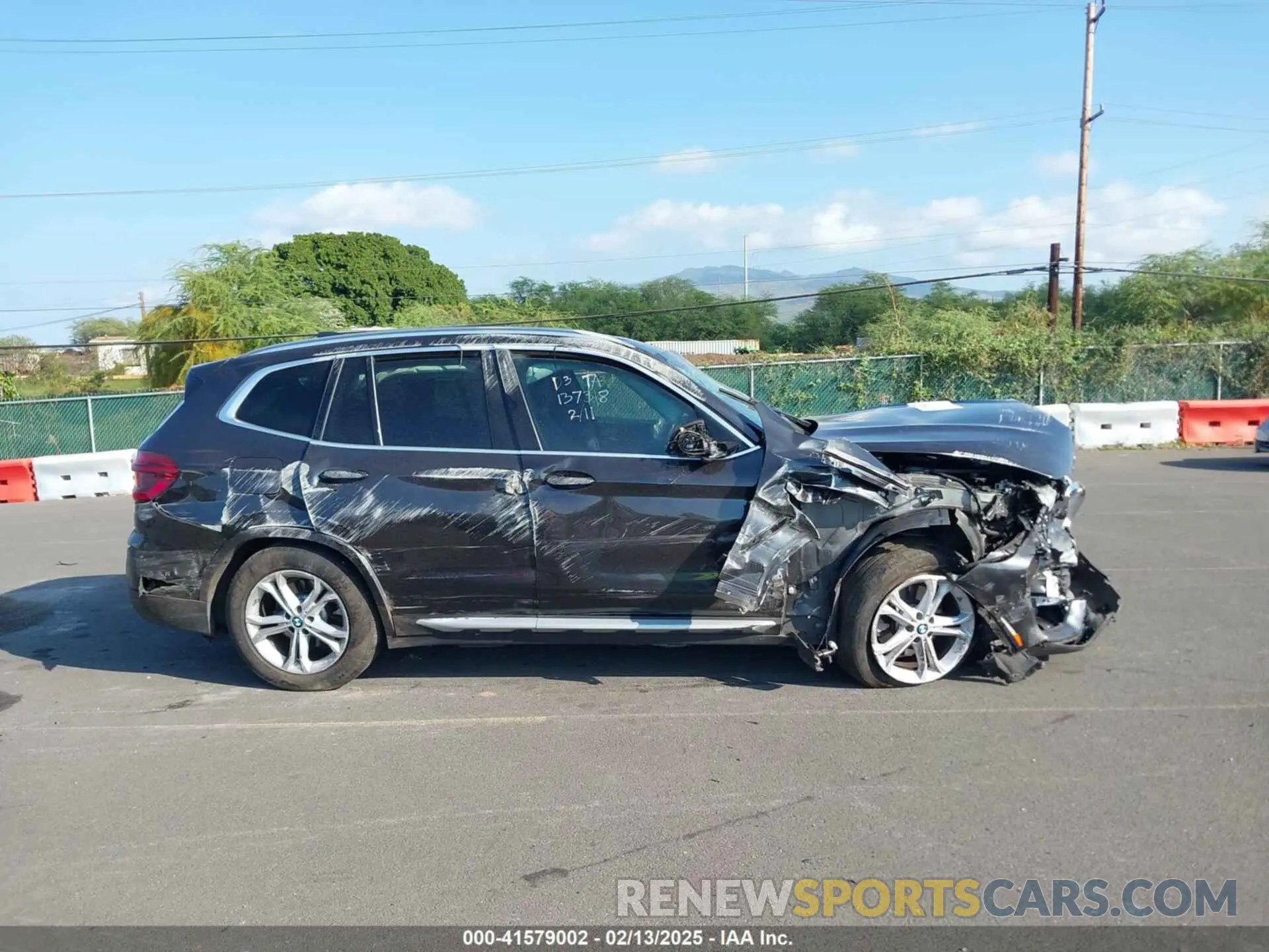 14 Фотография поврежденного автомобиля 5UXTS1C07L9D22483 BMW X3 PHEV 2020