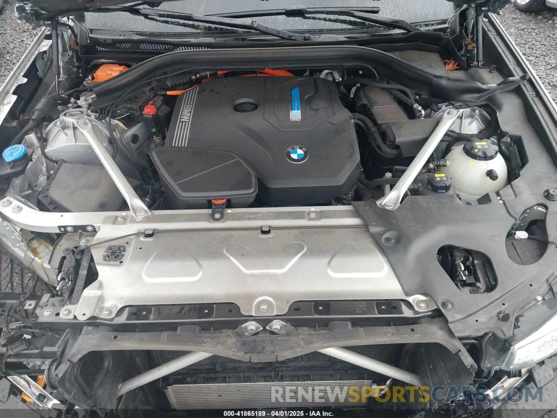10 Фотография поврежденного автомобиля 5UXTS1C05M9F20190 BMW X3 PHEV 2021