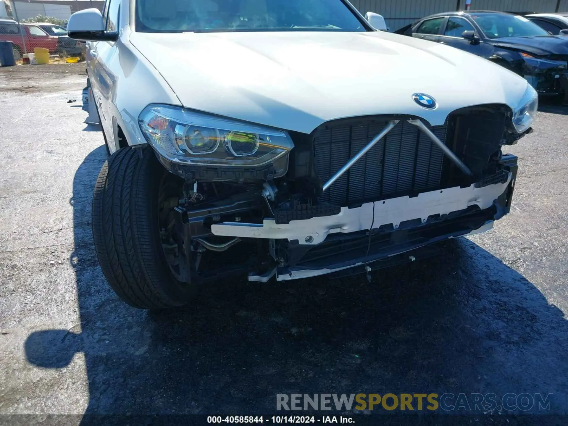 6 Фотография поврежденного автомобиля 5UXTS1C07M9G31050 BMW X3 PHEV 2021