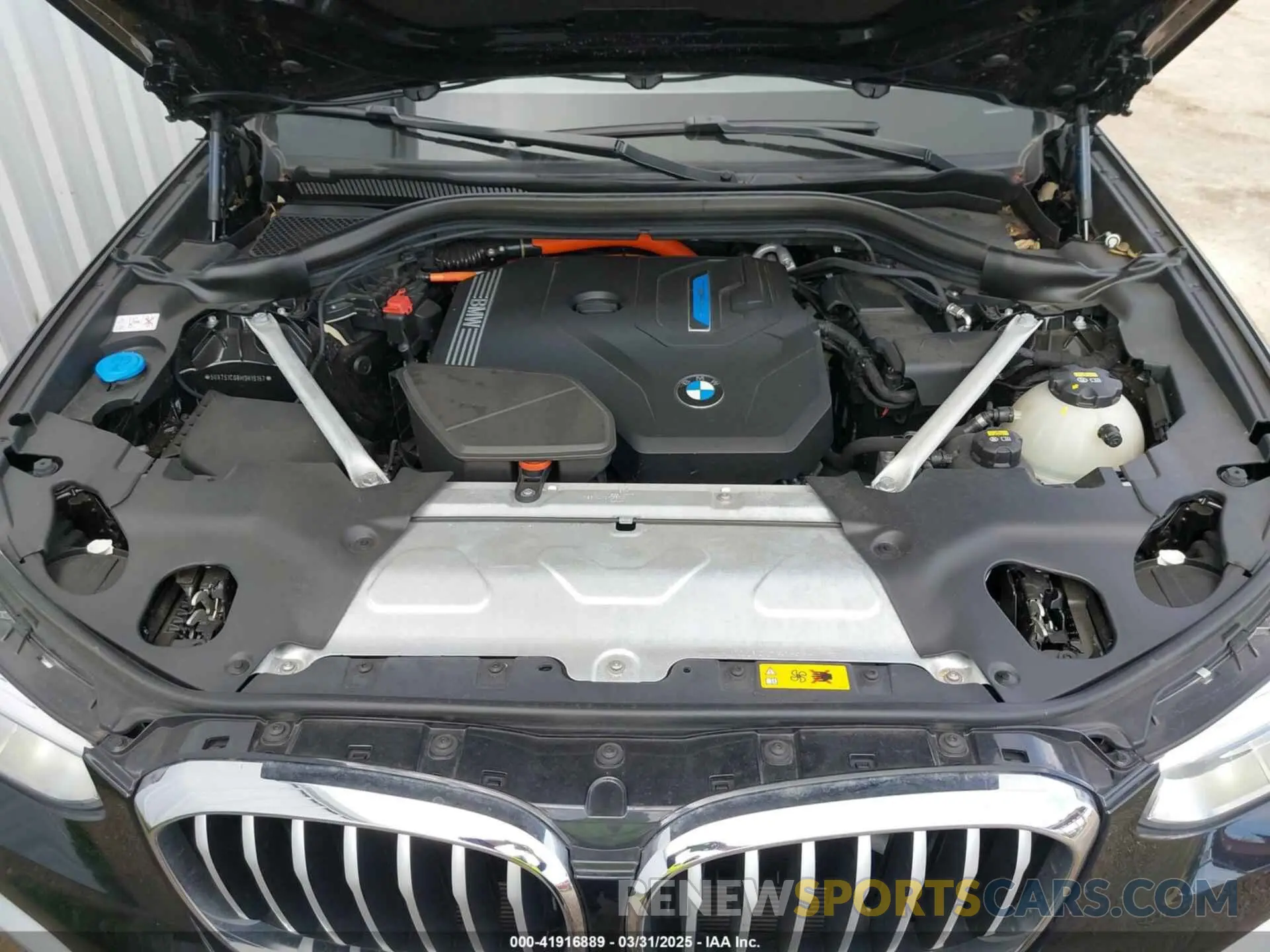 10 Фотография поврежденного автомобиля 5UXTS1C08M9H19167 BMW X3 PHEV 2021