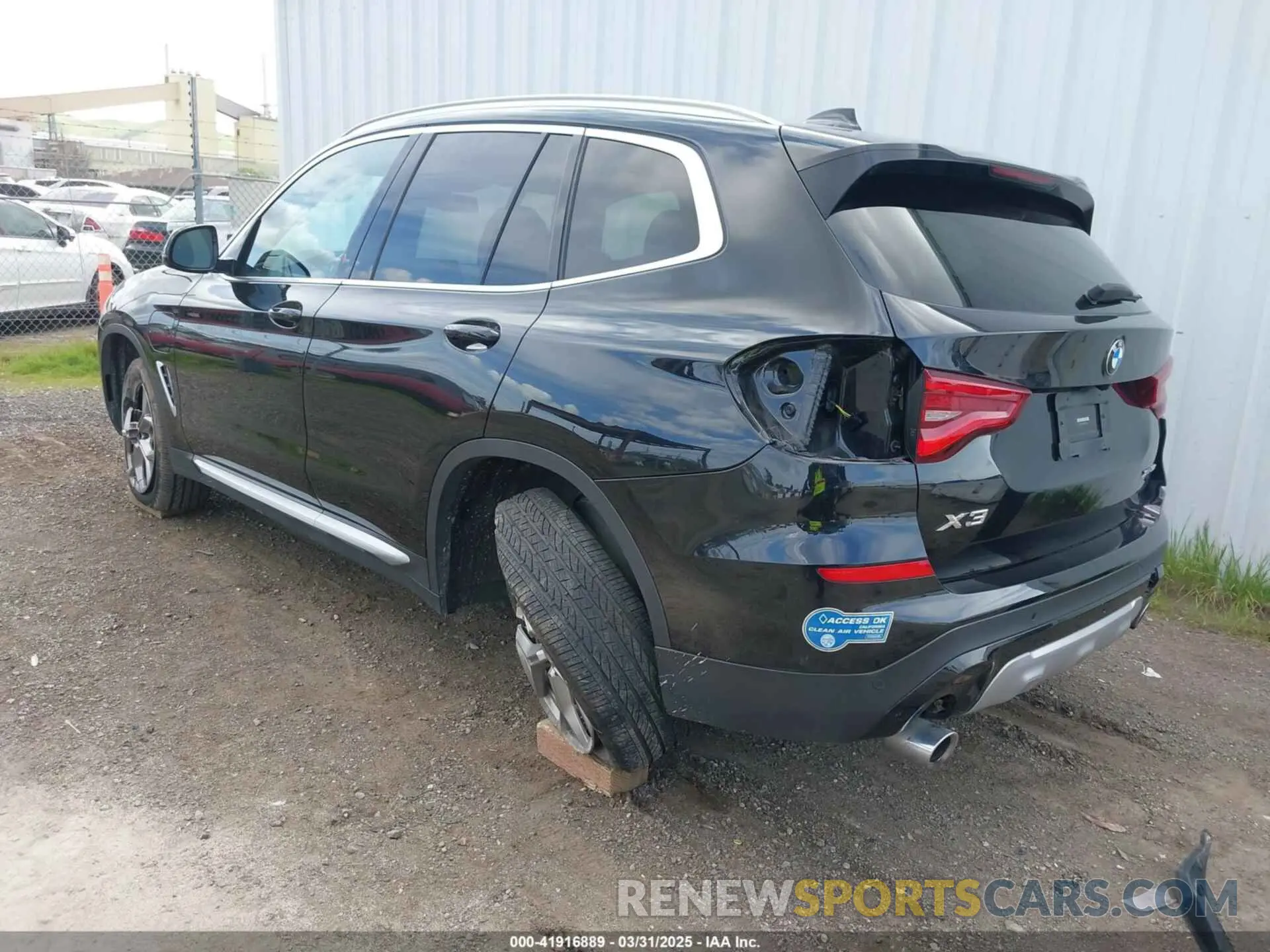 3 Фотография поврежденного автомобиля 5UXTS1C08M9H19167 BMW X3 PHEV 2021