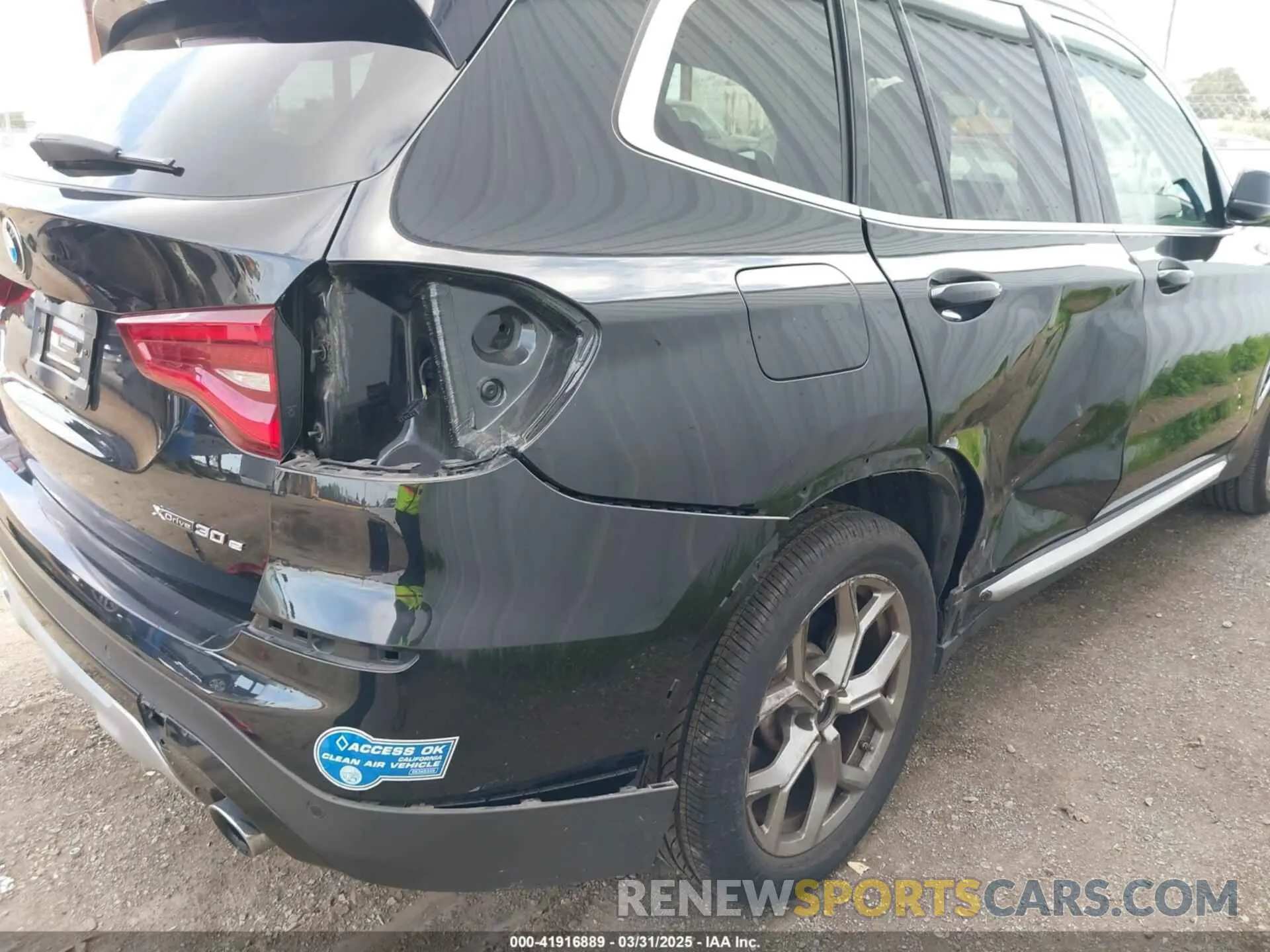 6 Фотография поврежденного автомобиля 5UXTS1C08M9H19167 BMW X3 PHEV 2021