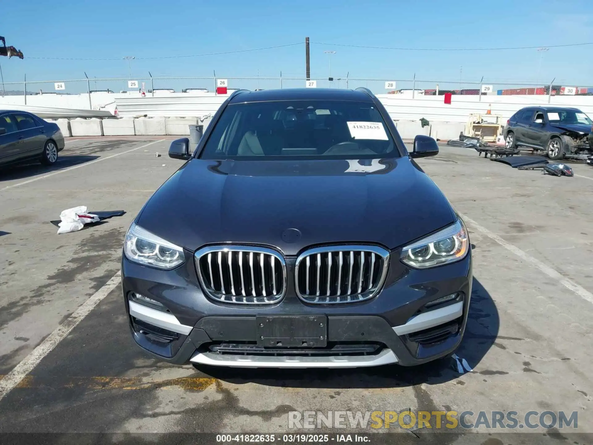 12 Фотография поврежденного автомобиля 5UXTS1C0XM9H12818 BMW X3 PHEV 2021