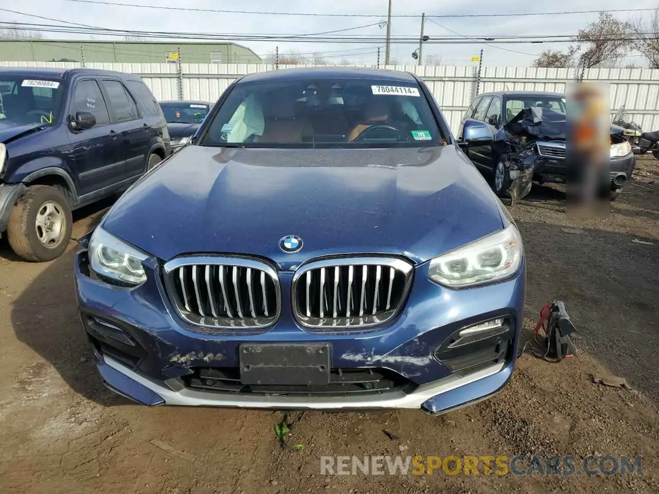 5 Фотография поврежденного автомобиля 5UXUJ3C58KLG52553 BMW X4 2019