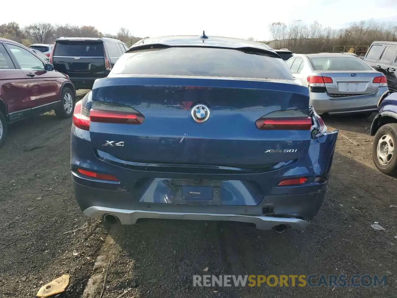6 Фотография поврежденного автомобиля 5UXUJ3C58KLG52553 BMW X4 2019