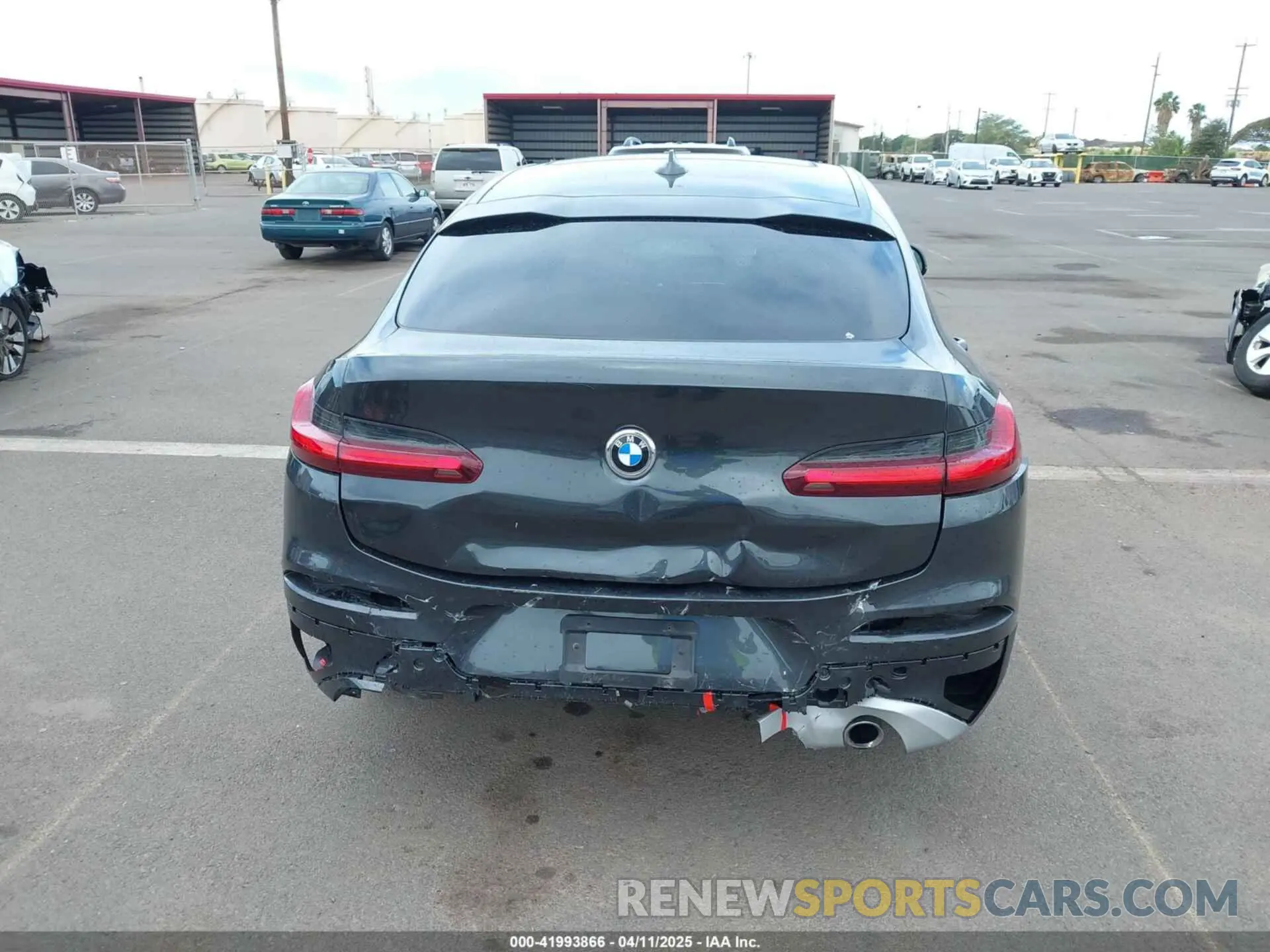 6 Фотография поврежденного автомобиля 5UX2V1C04L9D08088 BMW X4 2020