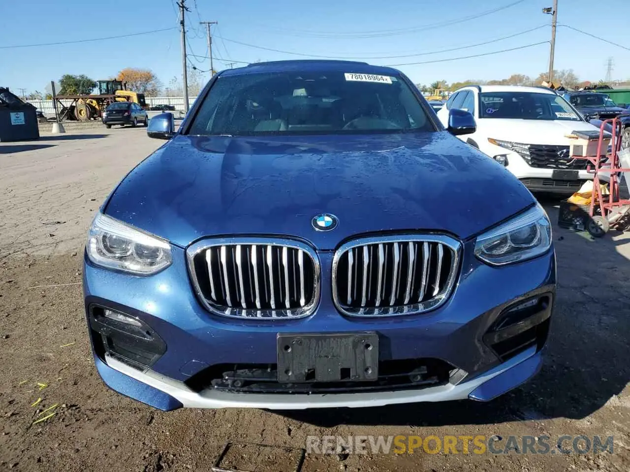 5 Фотография поврежденного автомобиля 5UX2V1C07LLE67206 BMW X4 2020