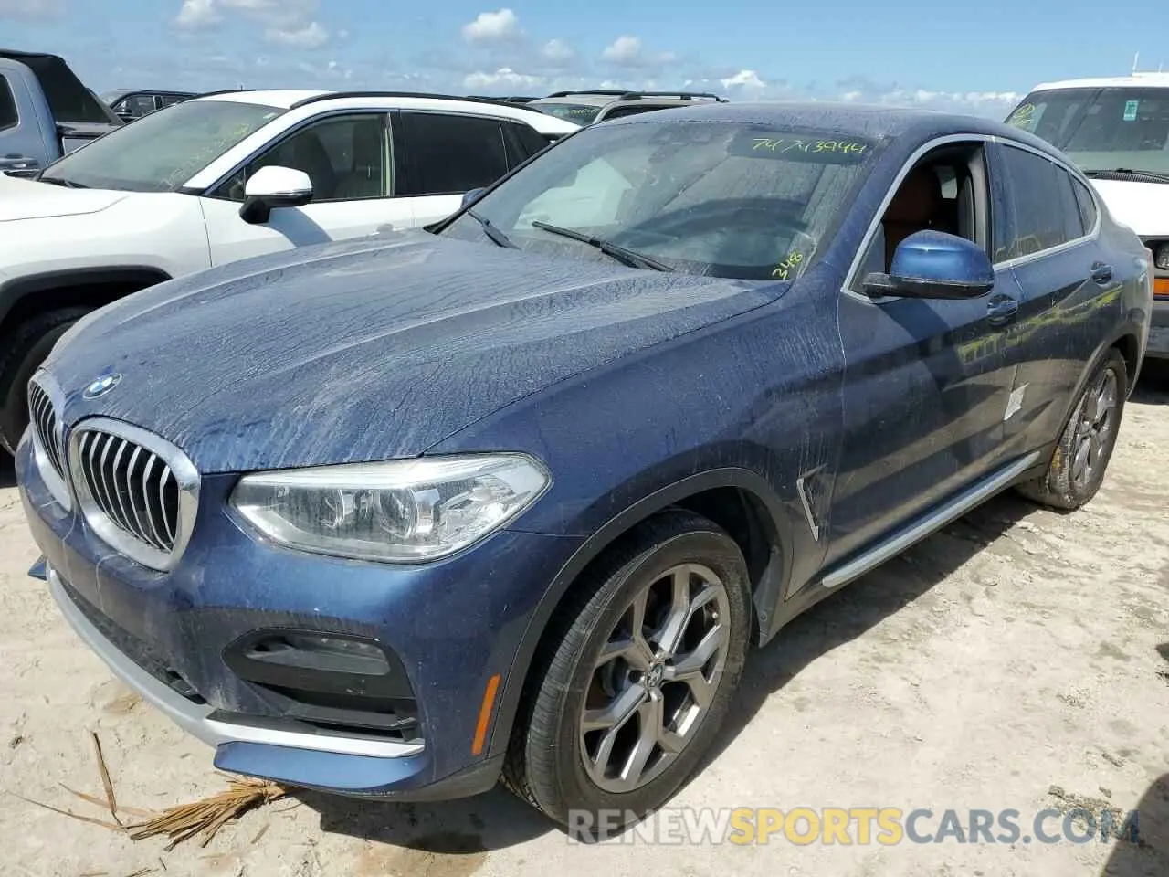 1 Фотография поврежденного автомобиля 5UX2V1C07LLZ32807 BMW X4 2020