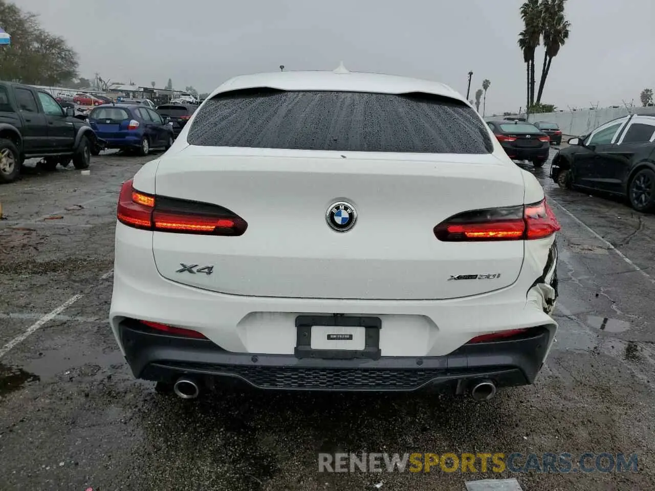 6 Фотография поврежденного автомобиля 5UX2V1C08L9D25170 BMW X4 2020