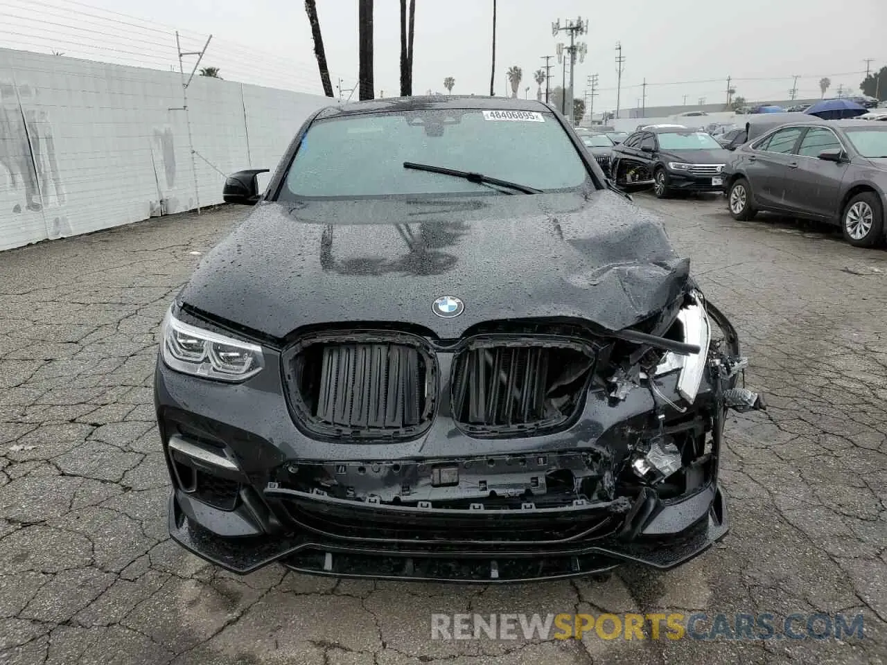 5 Photograph of a damaged car 5UX2V5C00L9B18134 BMW X4 2020