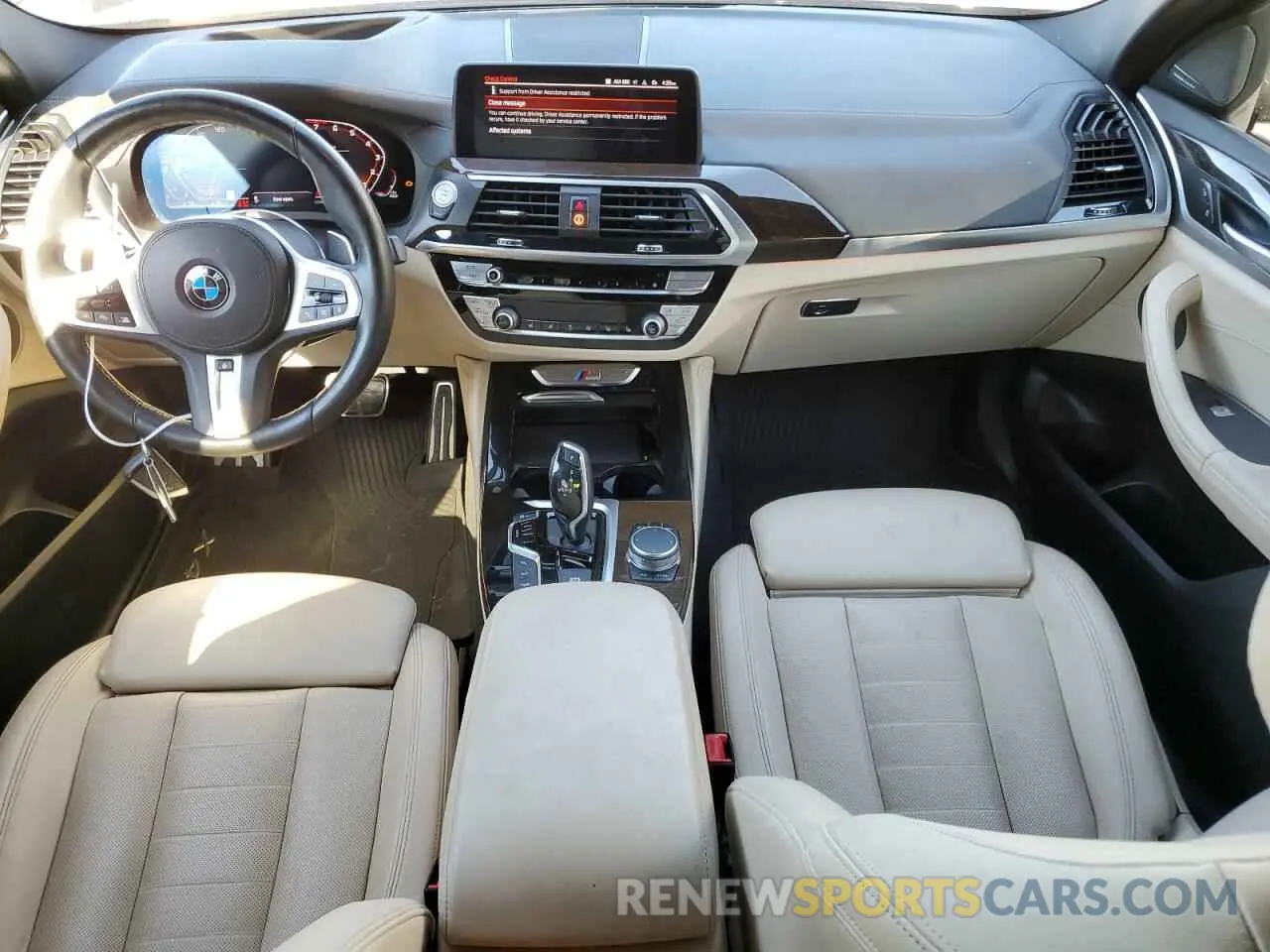 8 Photograph of a damaged car 5UX2V5C04L9D60103 BMW X4 2020