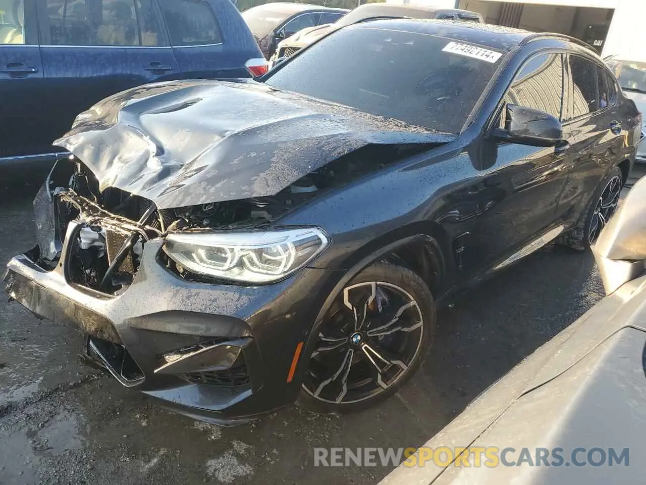 1 Photograph of a damaged car 5YMUJ0C07L9C62294 BMW X4 2020