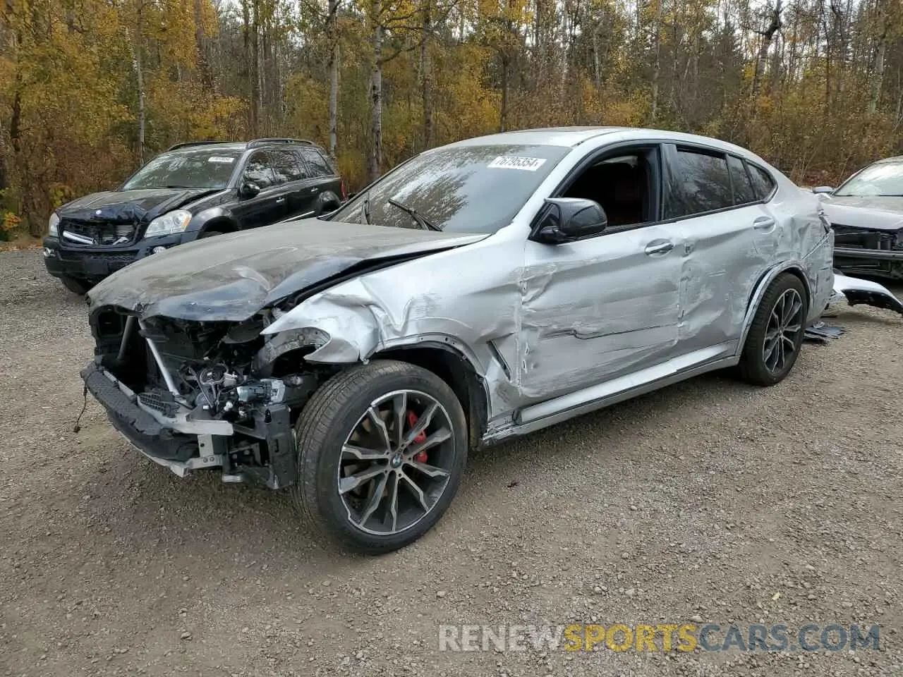 1 Фотография поврежденного автомобиля 5UX2V1C01M9H50957 BMW X4 2021