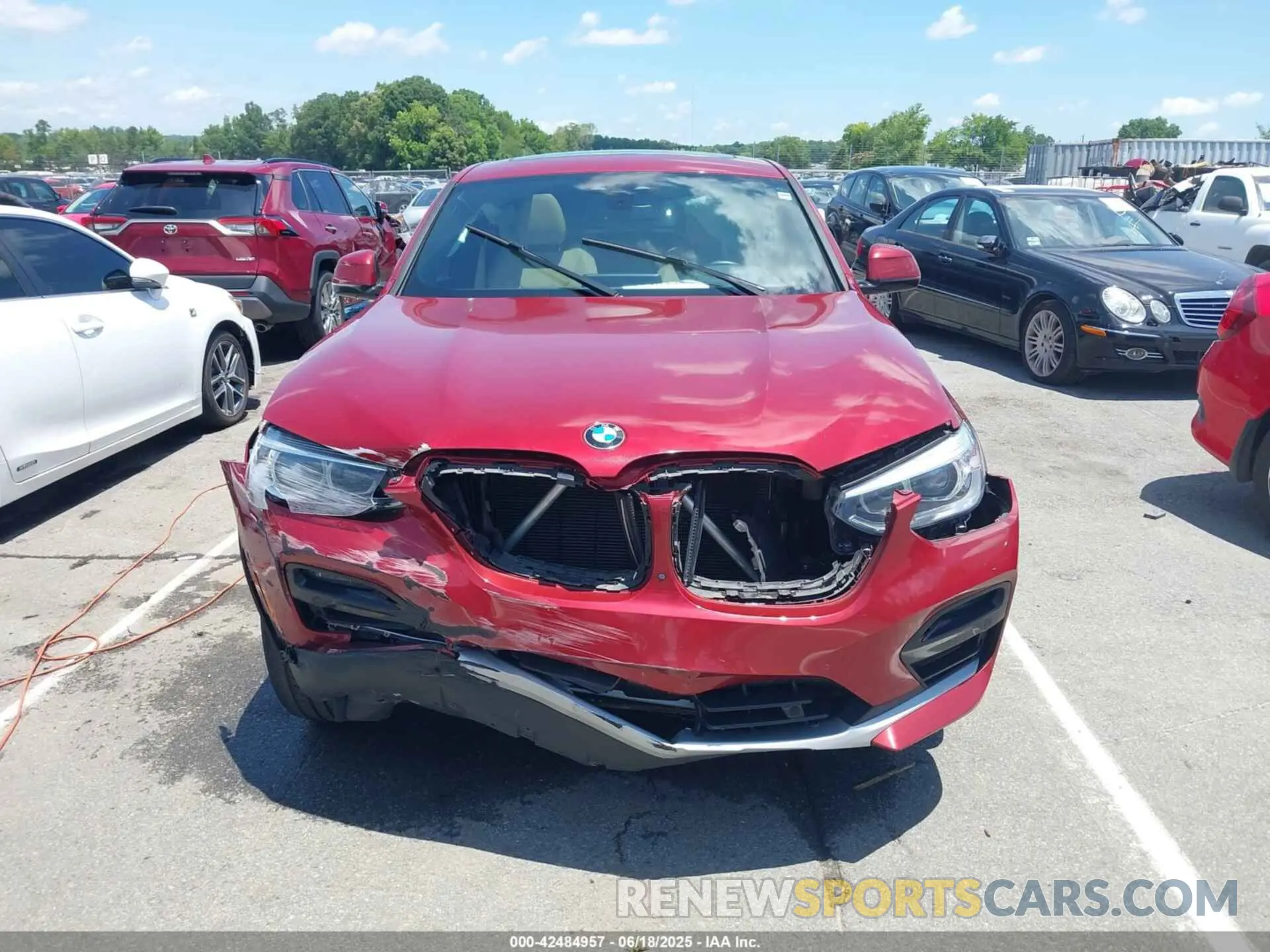 6 Фотография поврежденного автомобиля 5UX2V1C07M9F59530 BMW X4 2021